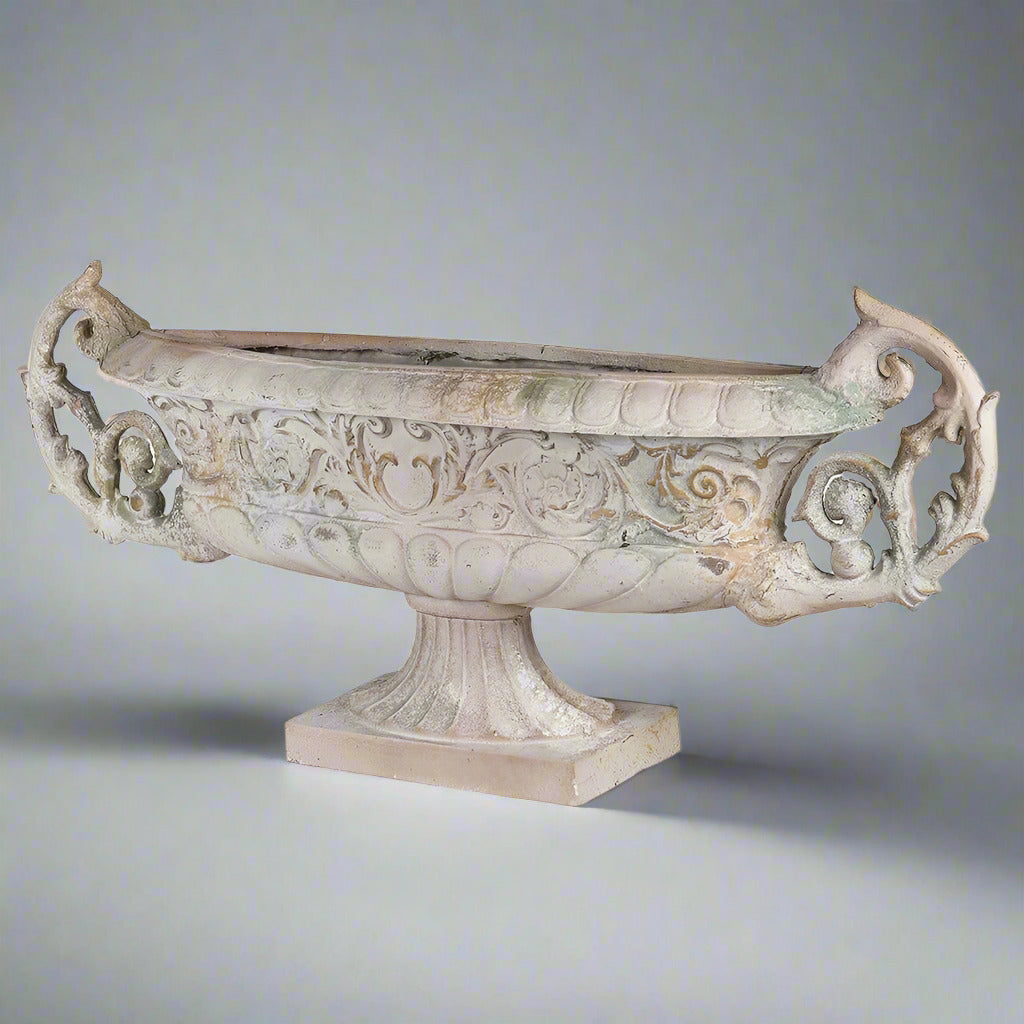 Large Wide Ornate Planter