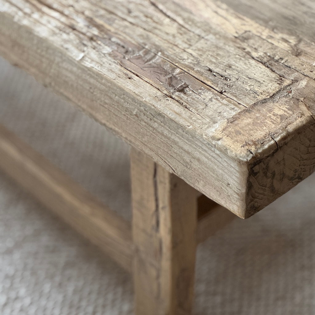 Heavyweight Vintage Reclaimed Wood Coffee Table