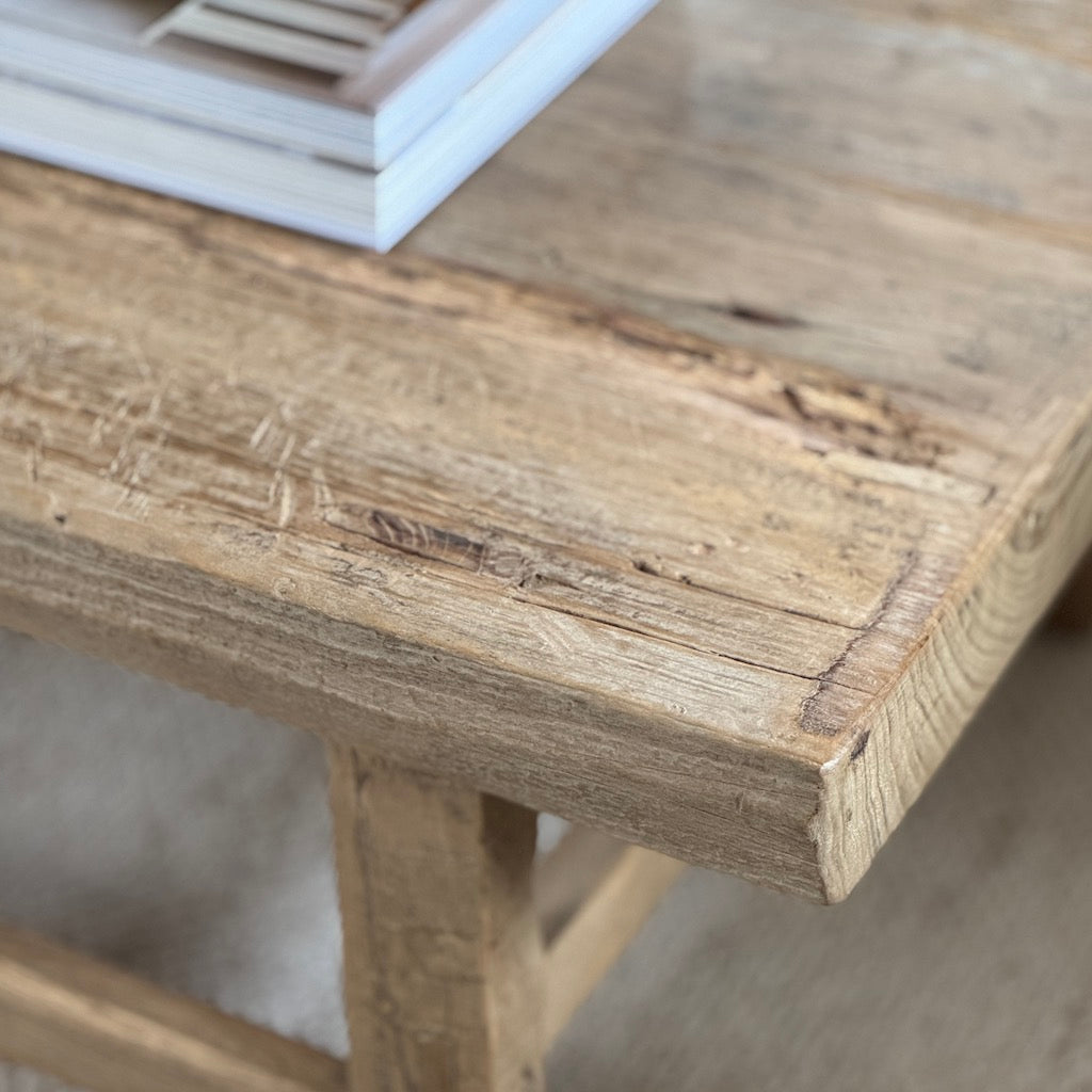 Heavyweight Vintage Reclaimed Wood Coffee Table