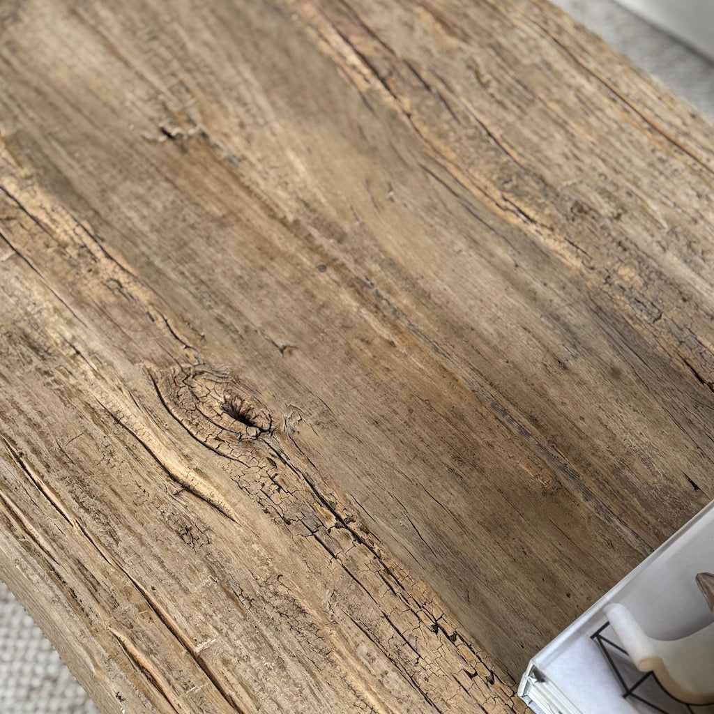 Heavyweight Vintage Reclaimed Wood Coffee Table