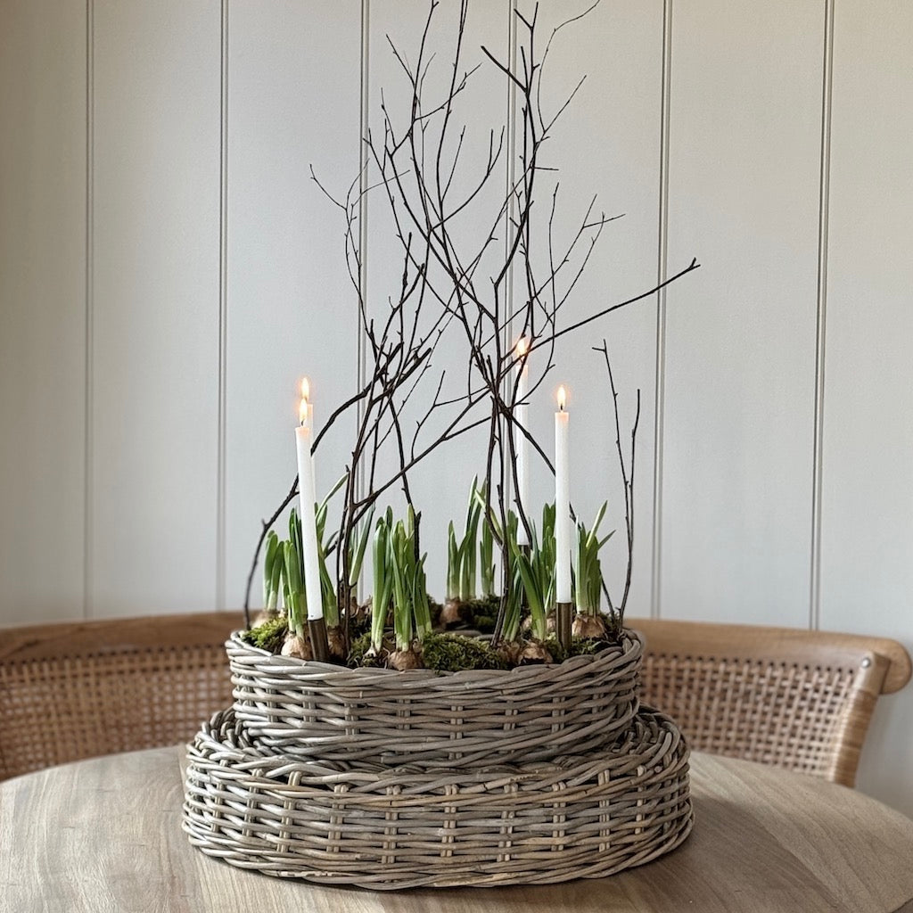 Rattan Ring Planter