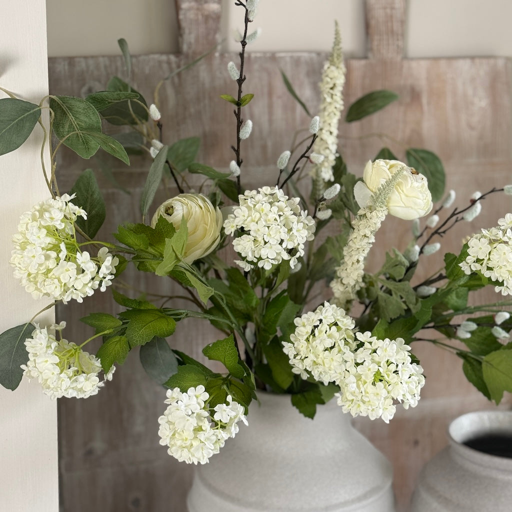 Faux Foraged Springtime Arrangement