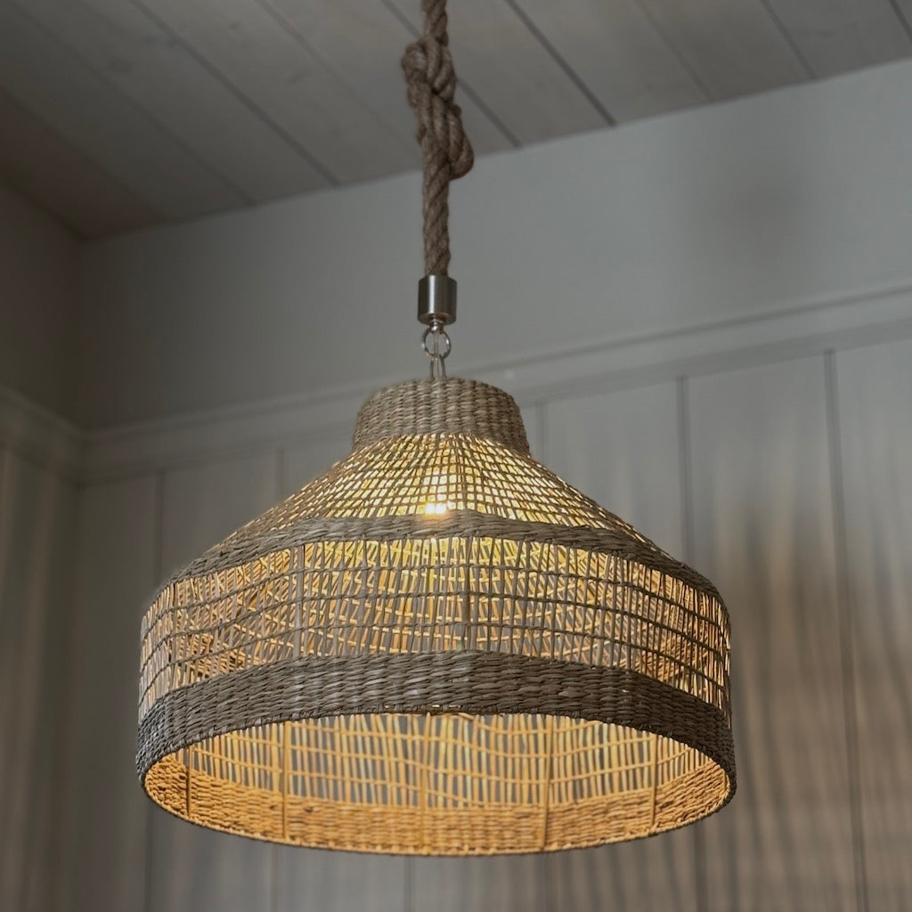 Seagrass Woven Pendant Shade 