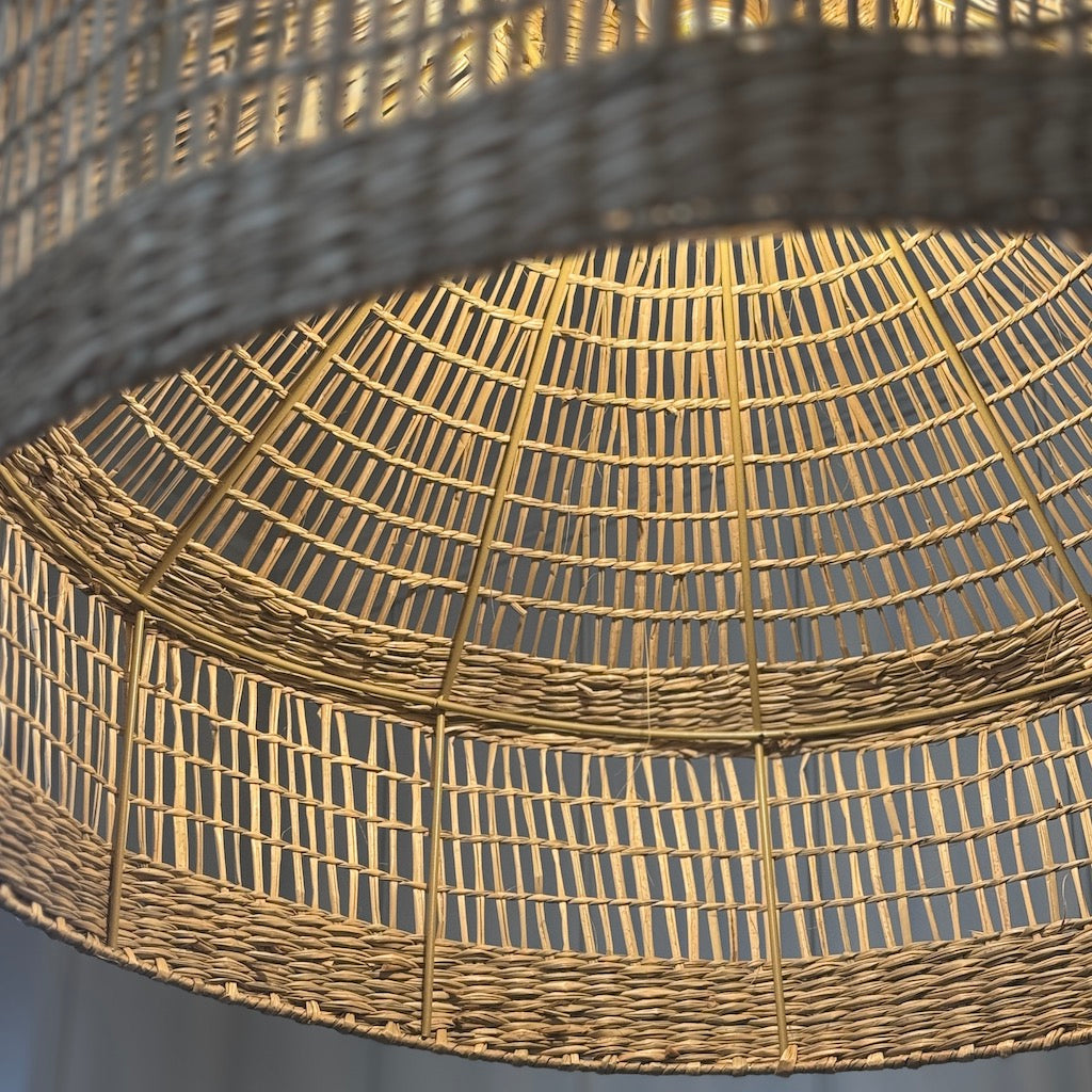 Seagrass Woven Pendant Shade 