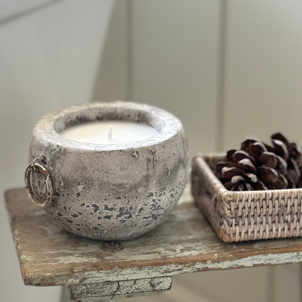 Small Stone Candle