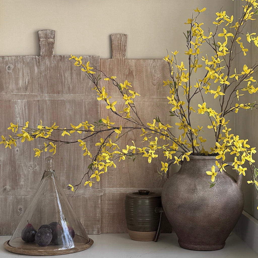 Faux Forsythia Large