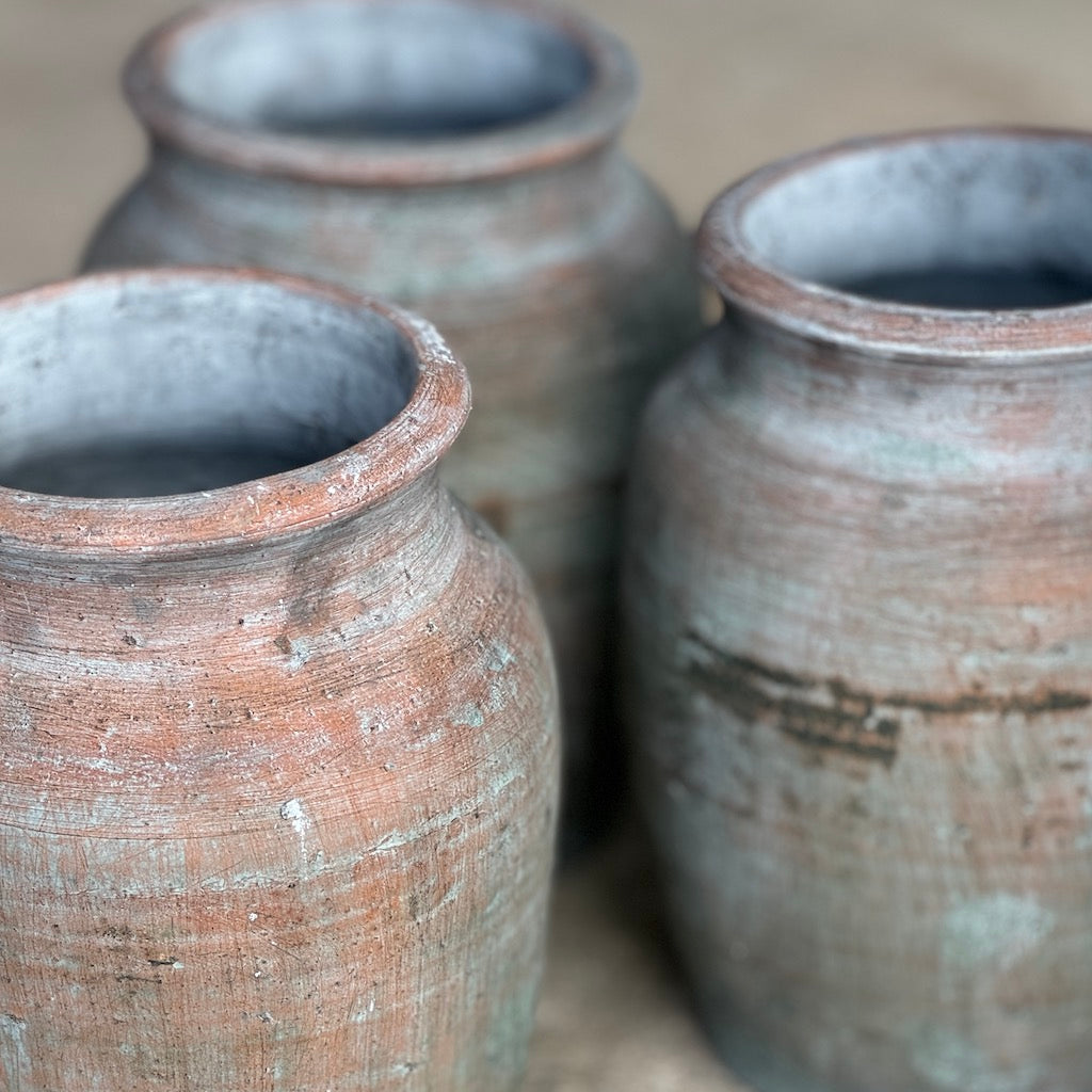 Vintage Style Terracotta Vase