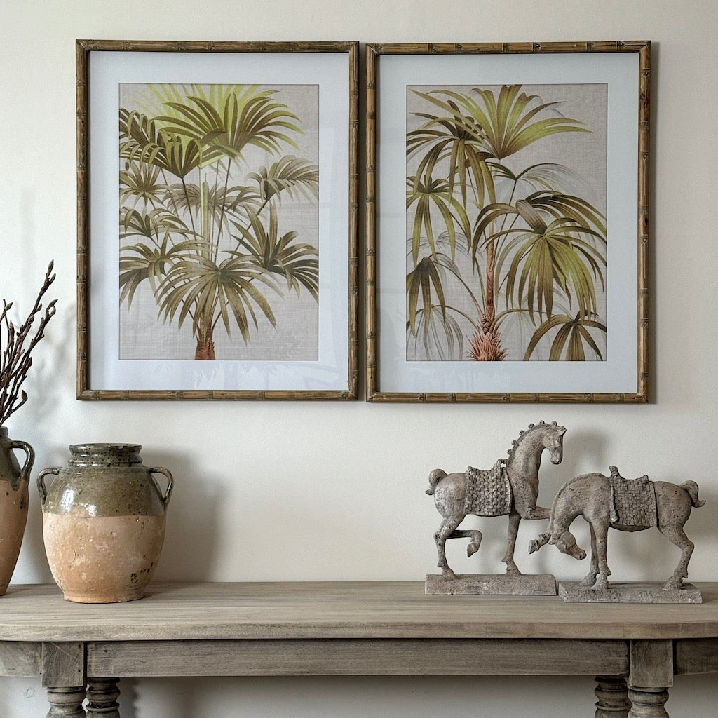 Palm Tree Wall Art Set 2