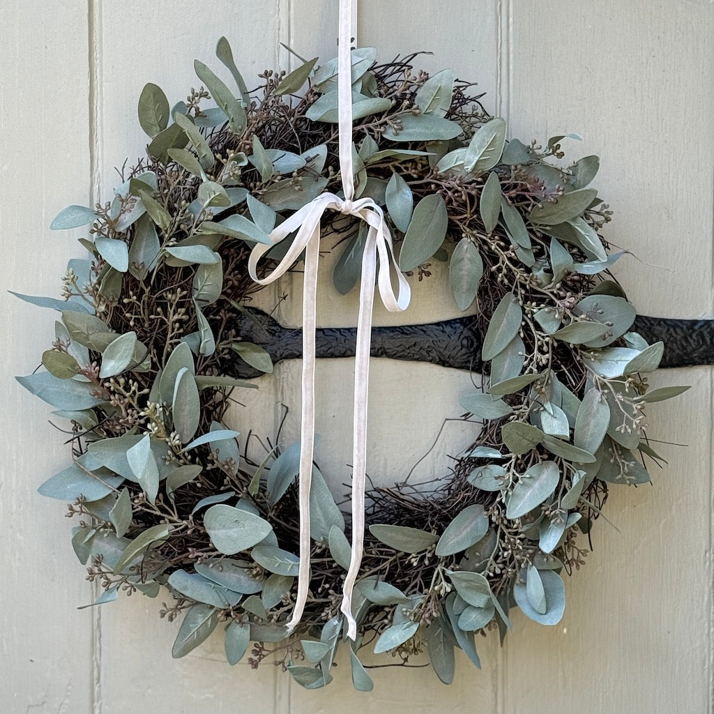 Faux Eucalyptus Wreath