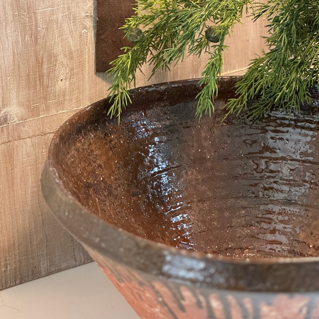 Large Terracotta Confit Bowl