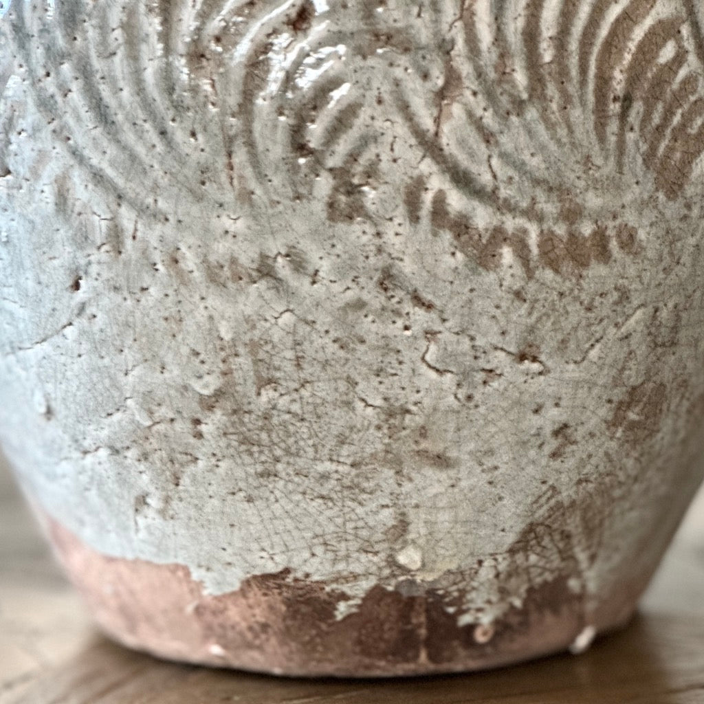 Sophia Stoneware Distressed Vase