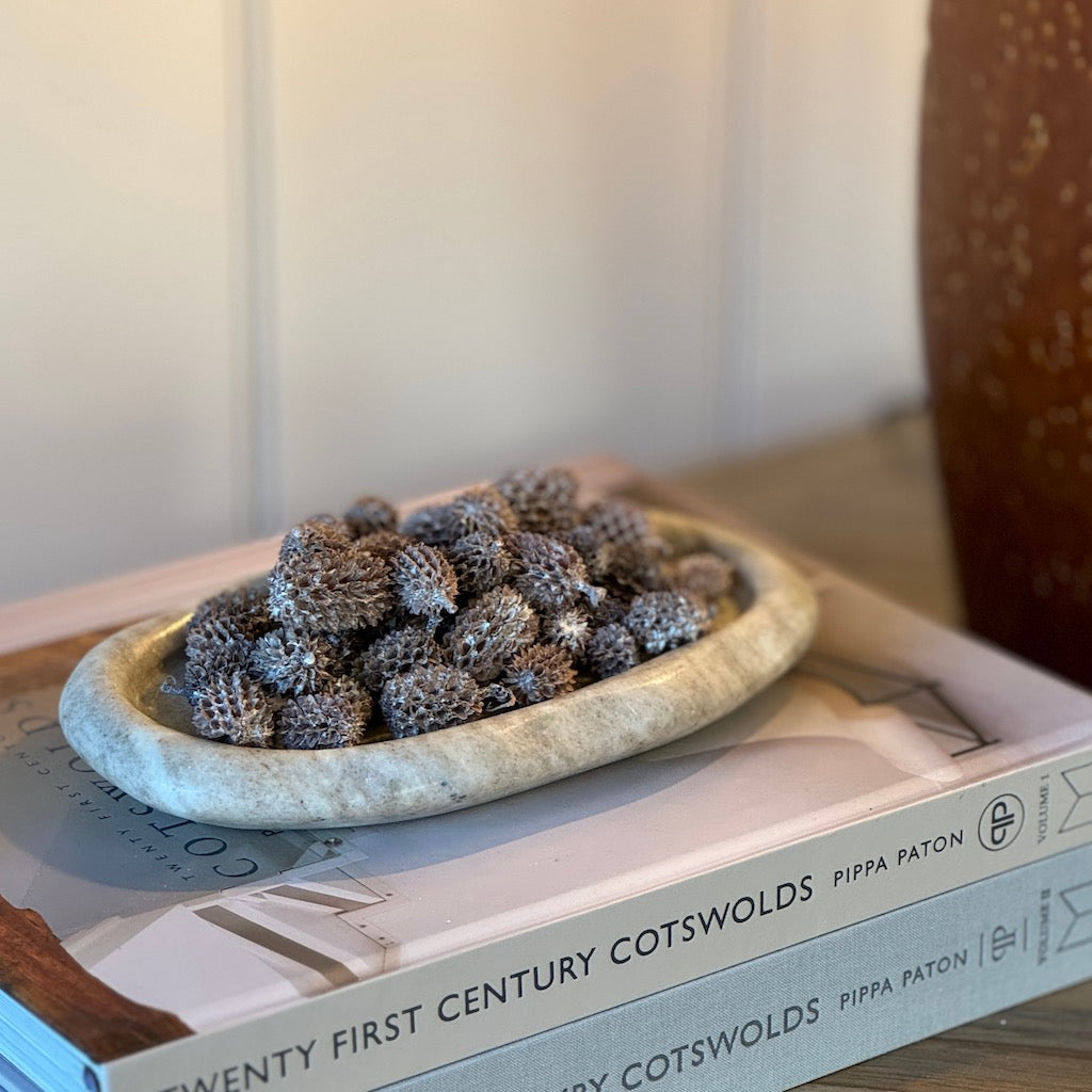 Natural Marble Catchall Tray