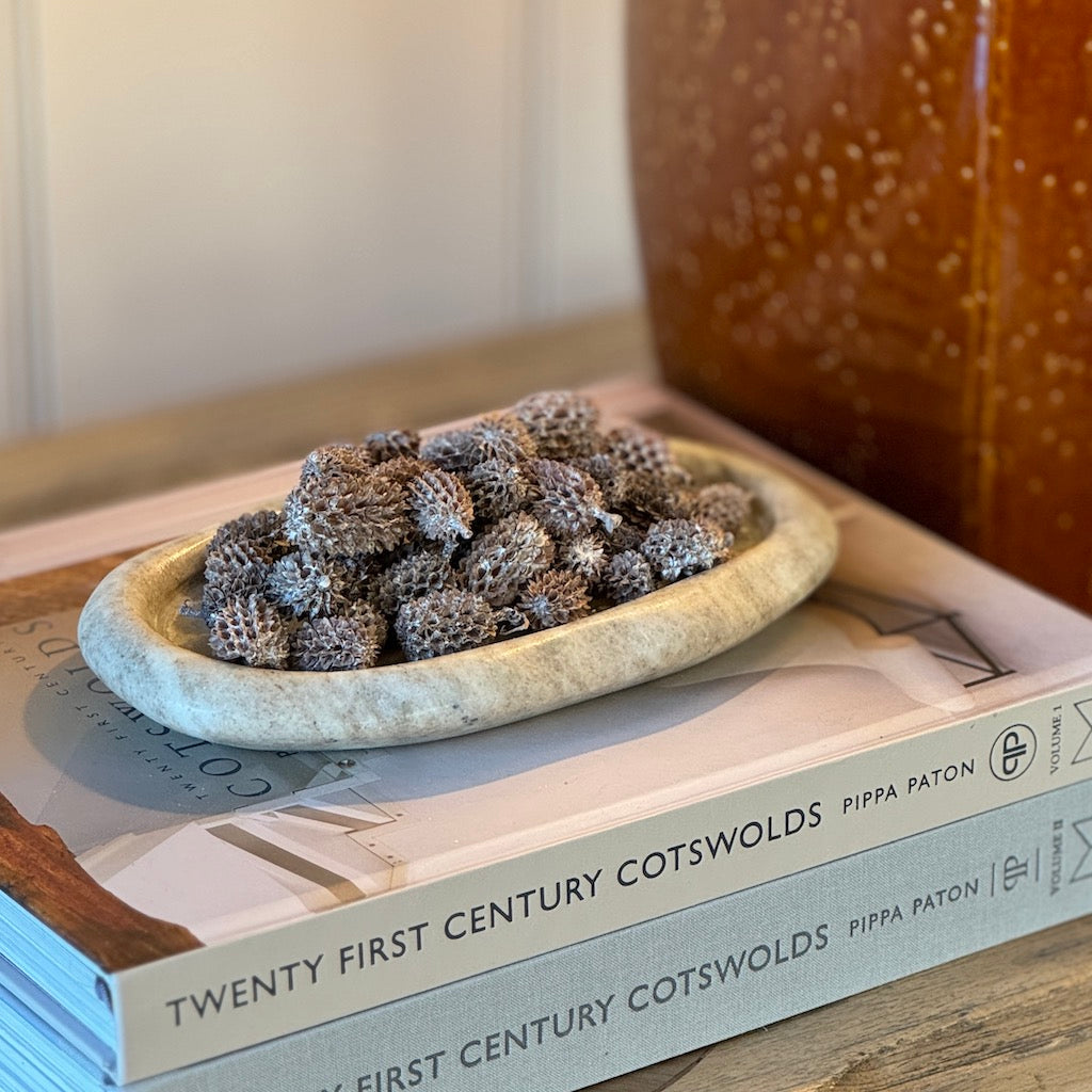 Natural Marble Catchall Tray