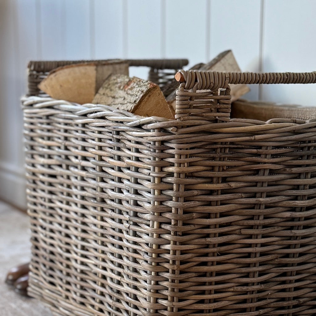 toy basket wicker