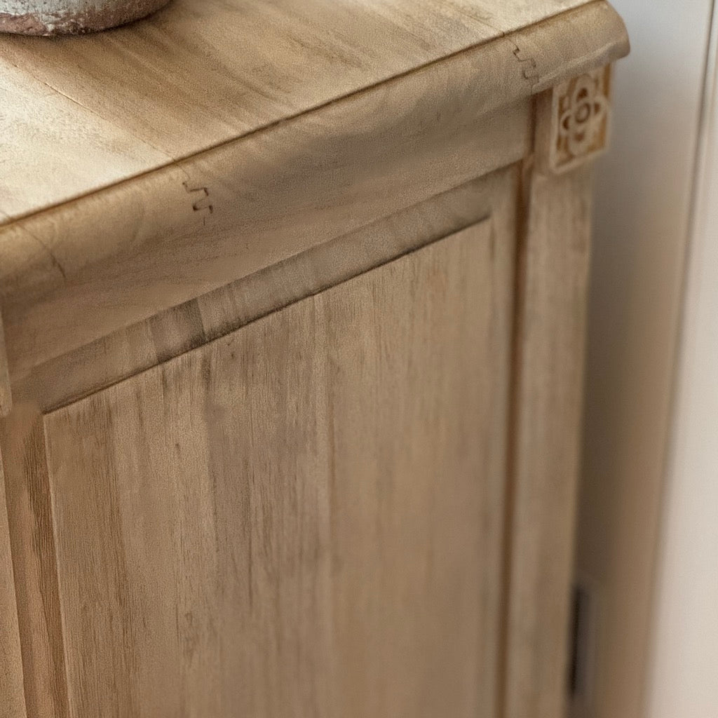 Chest Of Six Drawers Bleached Mahogany