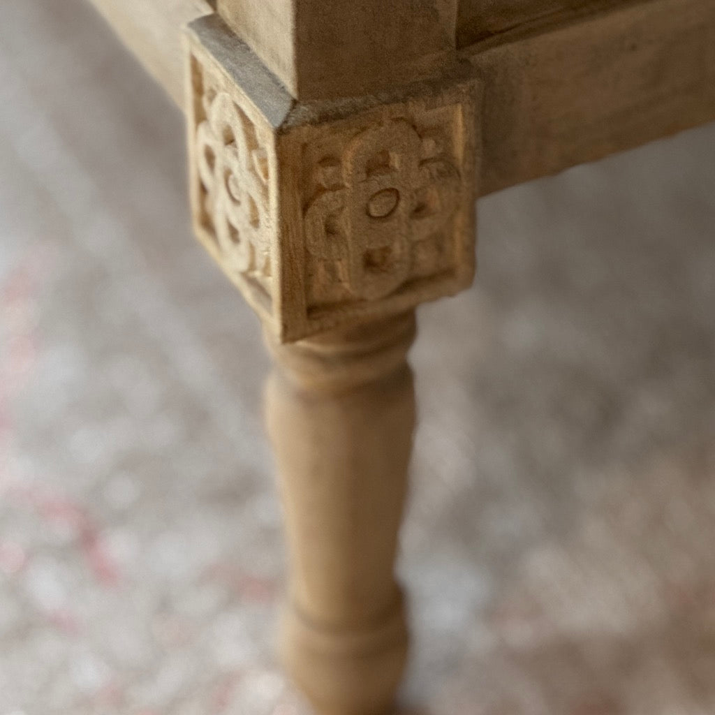 Chest Of Six Drawers Bleached Mahogany