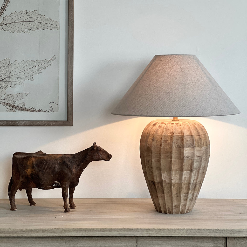 Panorama Wooden Table Lamp