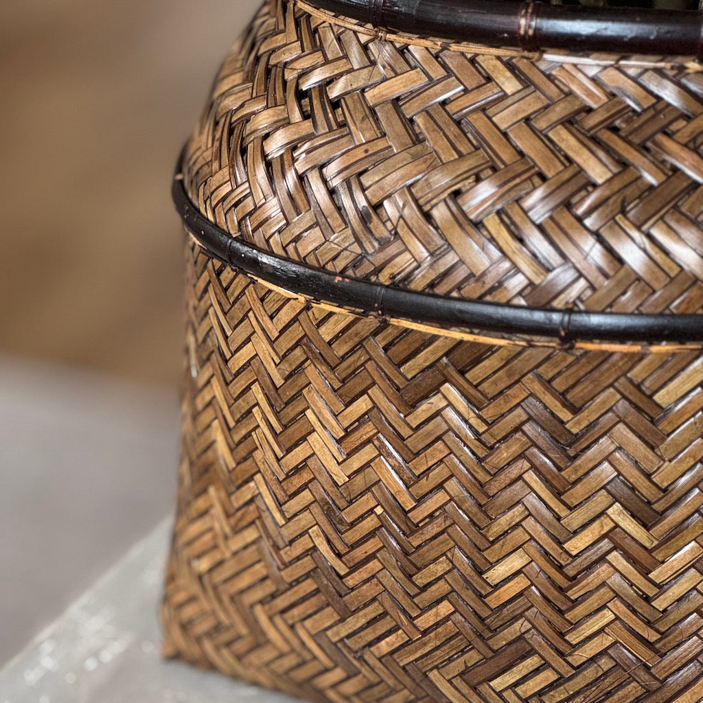 Woven Rattan Basket