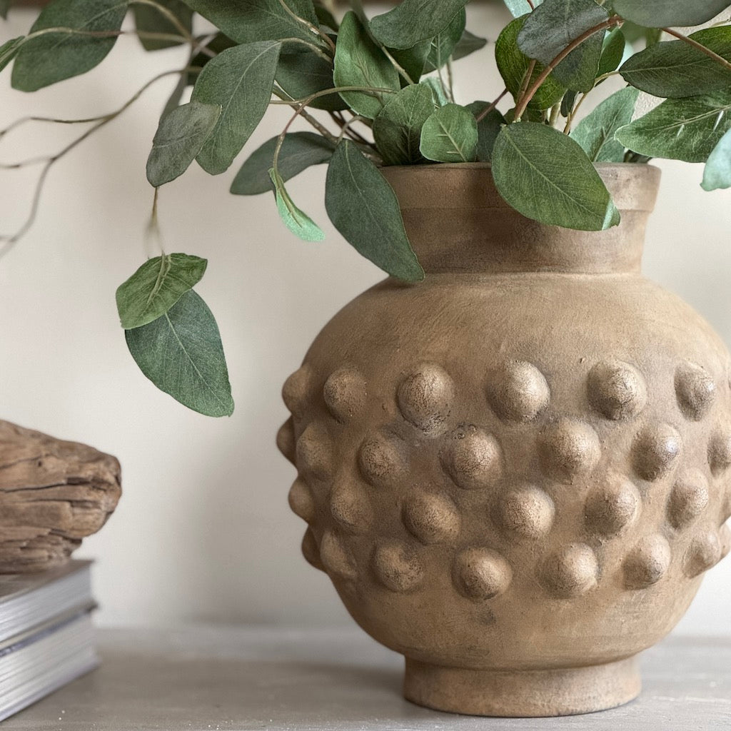 Kajsa Antique Sand Dot Vase