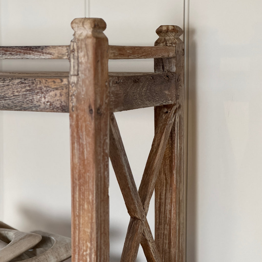 Reclaimed Teak Wooden Shelving Rack