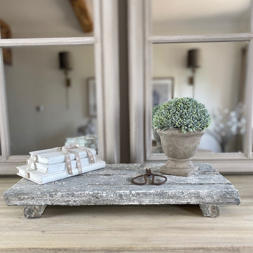 Distressed Stoneware Decorative Tray – Cowshed Interiors Limited